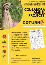 Participa al projecte Coturnix, la teva col·laboració és clau per a la defensa de l’extracció sostenible de la guatlla